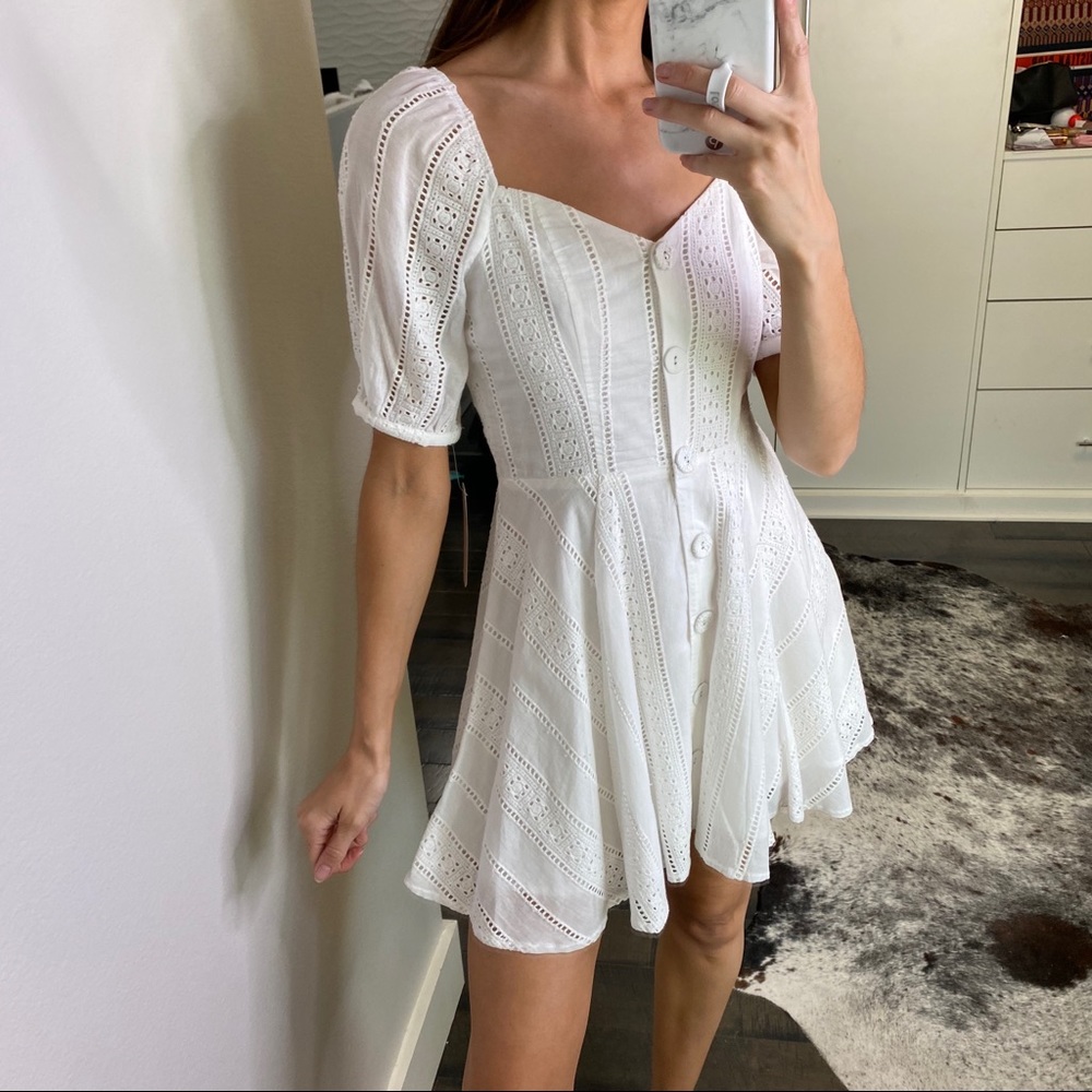 White dress
